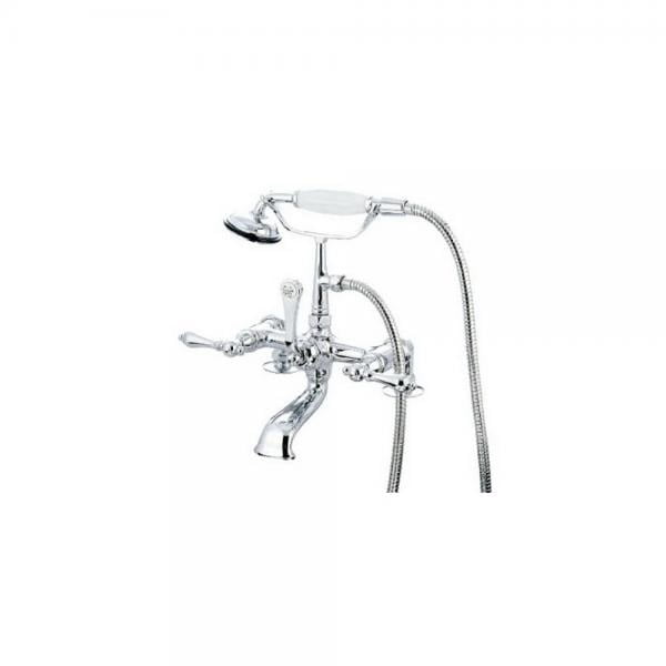 Kingston Brass CC204T1 Vintage Leg Tub Filler with Hand Shower and 