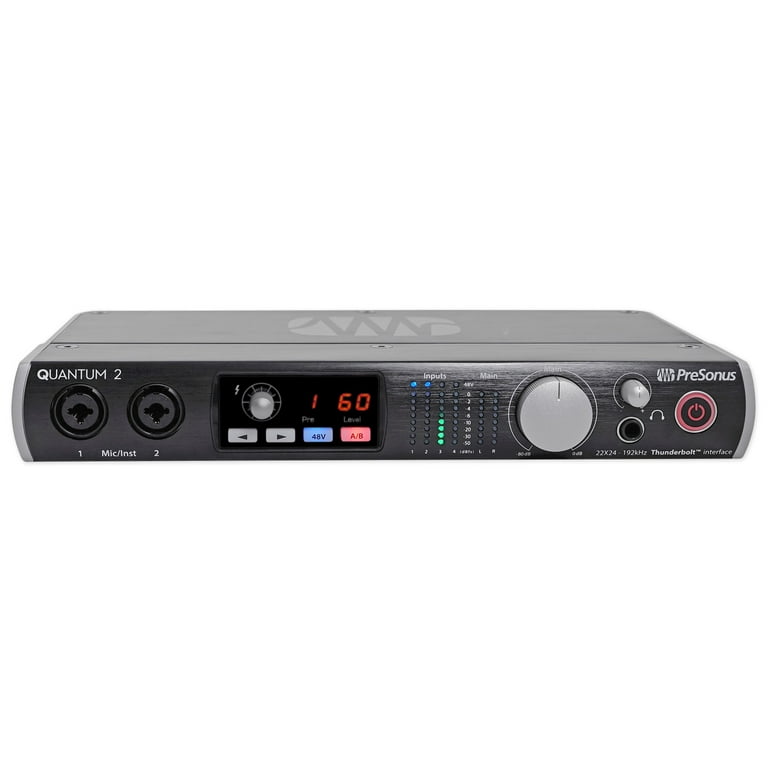 PreSonus Quantum2 Thunderbolt インターフェイス Review - PreSonus Quantum Thunderbolt 2 Audio Interface
