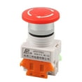 thumbnail image 2 of Injueey Tapa de hongo rojo Interruptor de botón de parada de emergencia AC 10A Equipo de interruptor Elevador Enganche Autobloqueo Type3, 2 of 6