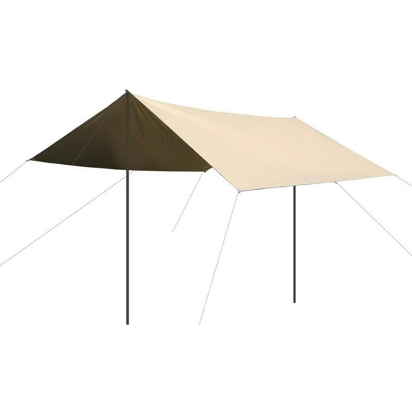 118×177in Thickened Square Outdoor Canopy Camping Portable Camping Picnic Sunscreen and Rain Thickened UV Pergola Awning