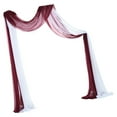 thumbnail image 2 of Cortina de arco para ceremonia, recepción, reutilizable para escaleras, baby showers, festividades 1x Blanco 1x Vino Tinto, 2 of 9