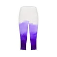 thumbnail image 3 of Pantalones de Yoga para Mujer, Cintura Elástica Impresa Capris para Uso Casual, Poliéster Cómodo Y Elástico, 3 of 5