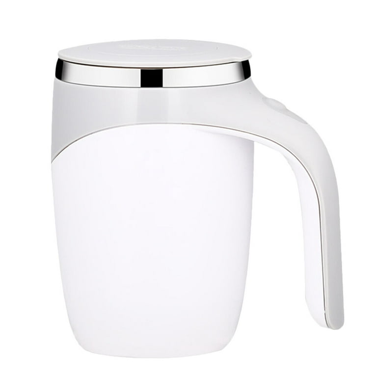 Self Stirring Mug, IPX6 Waterproof High Speed White Automatic Mixing Cup  For Liquid 