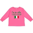 thumbnail image 3 of Inktastic So Cute Italian Boys or Girls Long Sleeve Toddler T-Shirt, 3 of 5