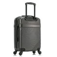 thumbnail image 6 of InUSA Resilience 20" Hardside Lightweight Luggage with Spinner Wheels, Handle, and Trolley, Charcoal, 6 of 10