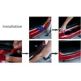 thumbnail image 5 of Black Car Rear Bumper Sill/Protector Plate Rubber Cover Guard Pad Moulding Trim, 5 of 5