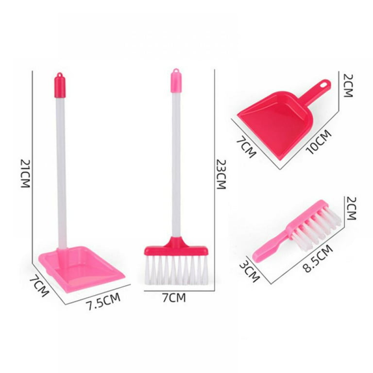 Kids Cleaning Set Realistic Toddler Broom Set for Housekeeping Educational Baby  Cleaning Toys with Broom Dustpan Vacuum Cleaning - AliExpress