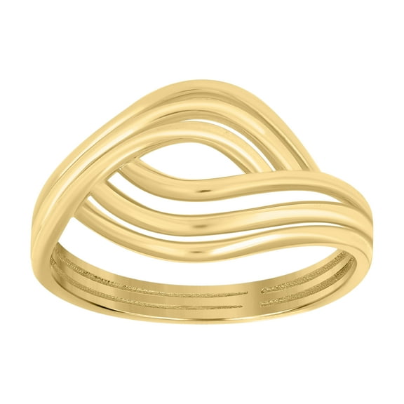 10kt Real Yellow Gold Womens Fashion Ring