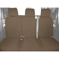 thumbnail image 2 of CalTrend Rear 60/40 Split Back & Solid Cushion NeoSupreme Seat Covers for 2011-2012 Nissan LEAF - NS148-06NA Beige Insert and Trim, 2 of 3
