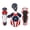 Red/White/Blue, variant on All-Star Top Star Series Catching Kit Ages 12-16 CKCC-TS-1216