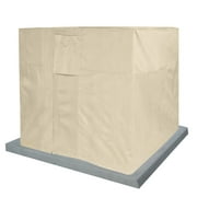 Air Condition Cover Weatherproof Heavy Duty Protector Beige