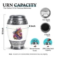 thumbnail image 2 of SABURIAL Tiger Urn - Small Funeral Urn For Women Ash - Large Cremation Urns - Combo Of 10 Inch & 3 Inch - Keepsake Urns For Ashes Adult Male, 2 of 7