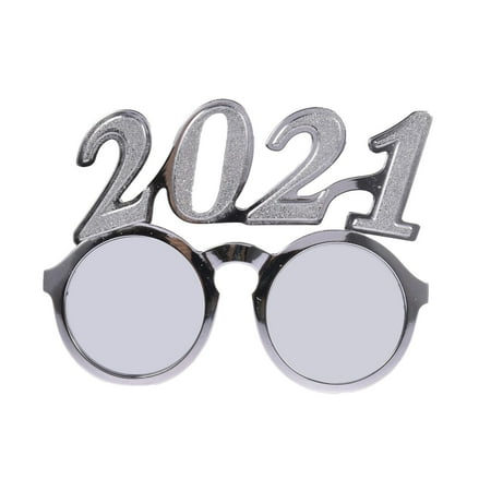 AIHOME 2021 New Year Eyeglasses Party Prop Glasses Eyewear for ...