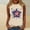 #250423A721 Multicolor, variant on CaiJunJia American Flag Red White Blue Stars Tank Tops for Women 4th of July Tank Shirts USA Patriotic Sleeveless Shirt