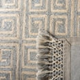 thumbnail image 6 of SAFAVIEH Sahara Karolina Geometric Squares Area Rug, Grey/Beige, 5' x 8', 6 of 9