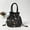 black, variant on Women Ethnic Style Top Handle National Style Purse Handmade Drawstring Bag Cosmetic Handbag Jewelry Bag Small Bucket Bag Women Flower Handbags PURPLE