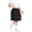 Black, variant on Children's Half Skirt Spring New Children's Korean Version Solid Color Cake Yarn Skirt Girls' Western Half Skirt Yarn Short Skirt