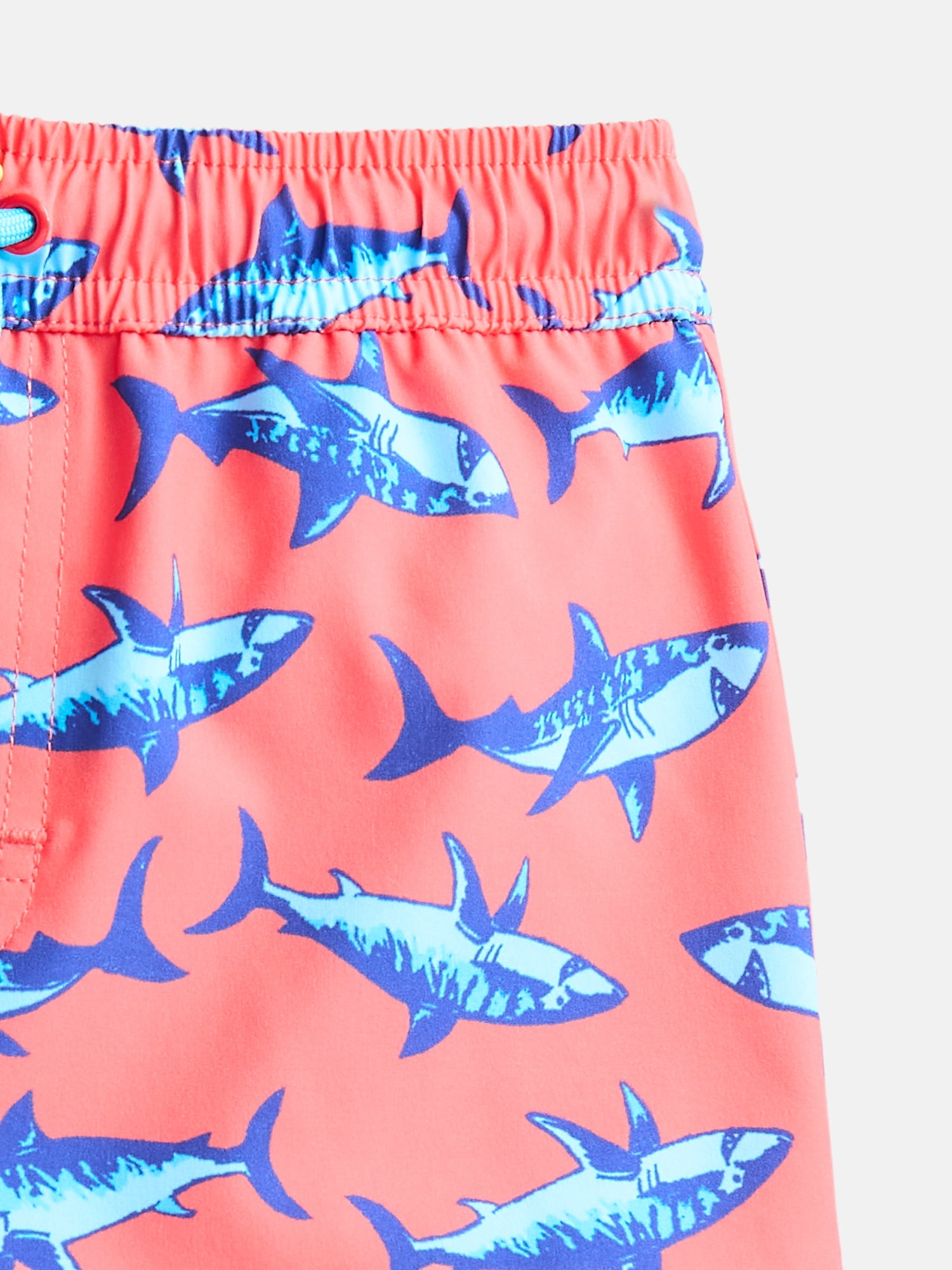 Wonder Nation Baby and Toddler Boys Printed Swim Trunks, Sizes 12M-5T