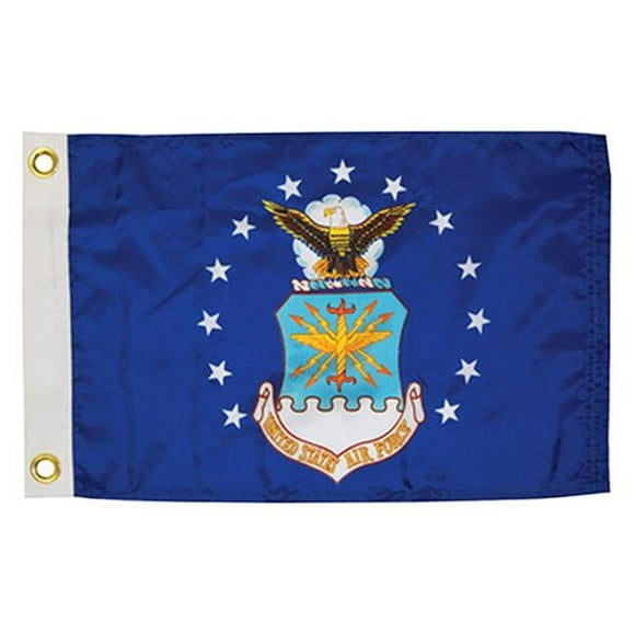 Drapeau Militaire de l'Armée de l'Air 12 x 18 Po, Nylon