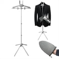 thumbnail image 3 of Vaporizador de Ropa Plegable con Guantes para Planchar, Vaporizador Ajustable con Dos Pinzas para Camisas de Traje, A, 3 of 5