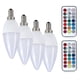 thumbnail image 5 of Bombillas lideró a Lámparas de Lámpara, Bombillas del Ventilador de Techo, 3W 85-265V Para Lámparas de Vela Elíptrica de Araaña, 5 of 7