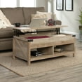 thumbnail image 3 of Sauder Saddler Way Lift Top Coffee Table, Lintel Oak Finish, 3 of 12