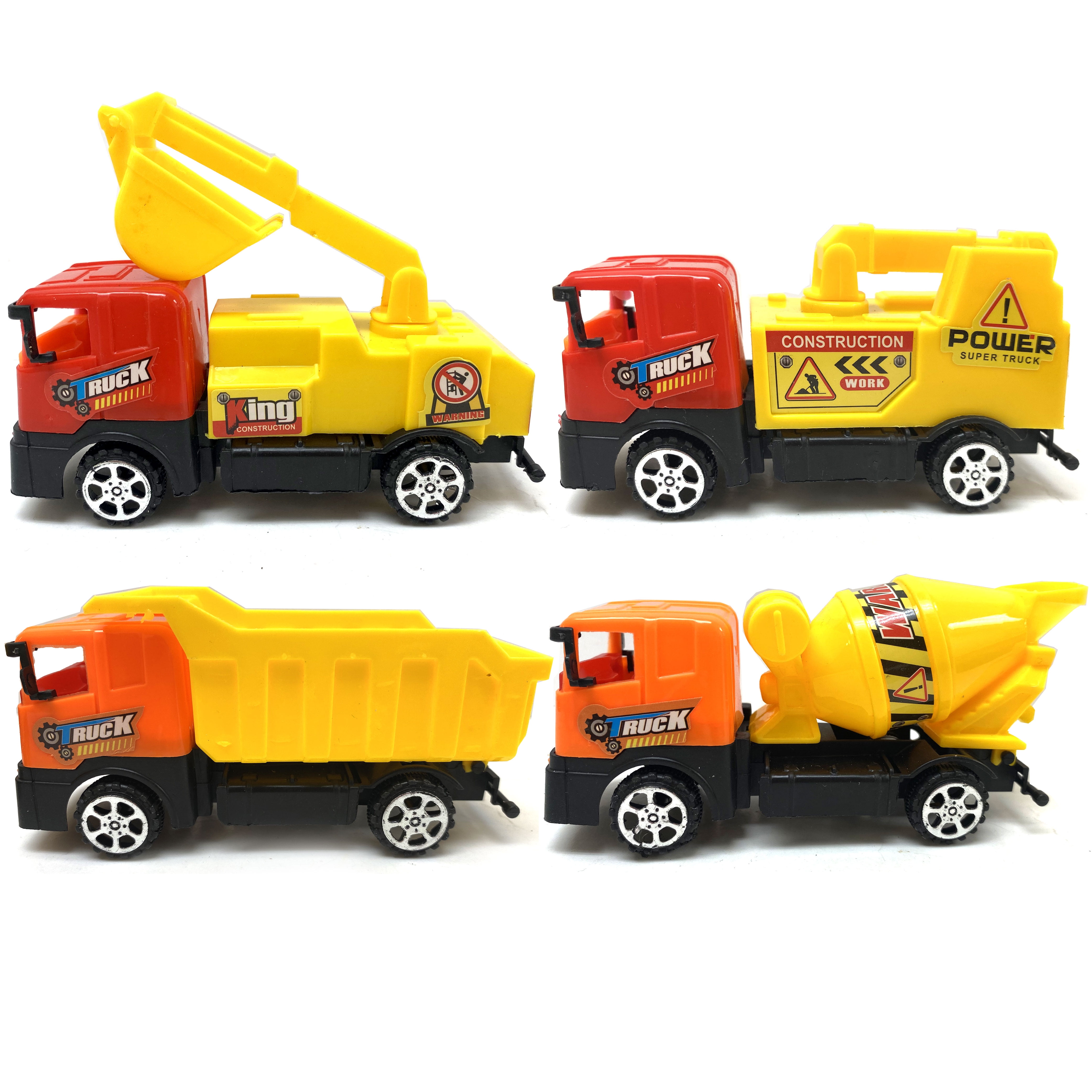 3D Construction figure, Pick-up truck, size 19,5x8x12 cm, 1 pc