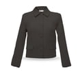 thumbnail image 2 of Blazer Estilo Camisero con Botones Forrados Negro Mediana, 2 of 4