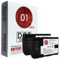 thumbnail image 1 of 2x DOT-01 Brand 2400 mAh Replacement Canon LP-E6 Batteries for Canon EOS 80D DSLR Camera and Canon LPE6, 1 of 1