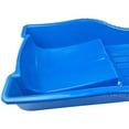 thumbnail image 6 of ArcticThrill Snow Sled for Kids - SnowBoat Sledge - Single Rider Toboggan with Pull Rope; Outdoor Plastic Winter Sleigh for Toddlers & Kids, 6 of 7