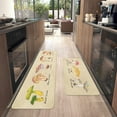thumbnail image 3 of Vintage Mushroom Kitchen Mat Set of 2,Farmhouse Kitchen Rugs and Mats Non Skid Washable,Rustic Kitchen Runner Rugs with Rubber Backing (17"x48"+17"x30"), 3 of 6