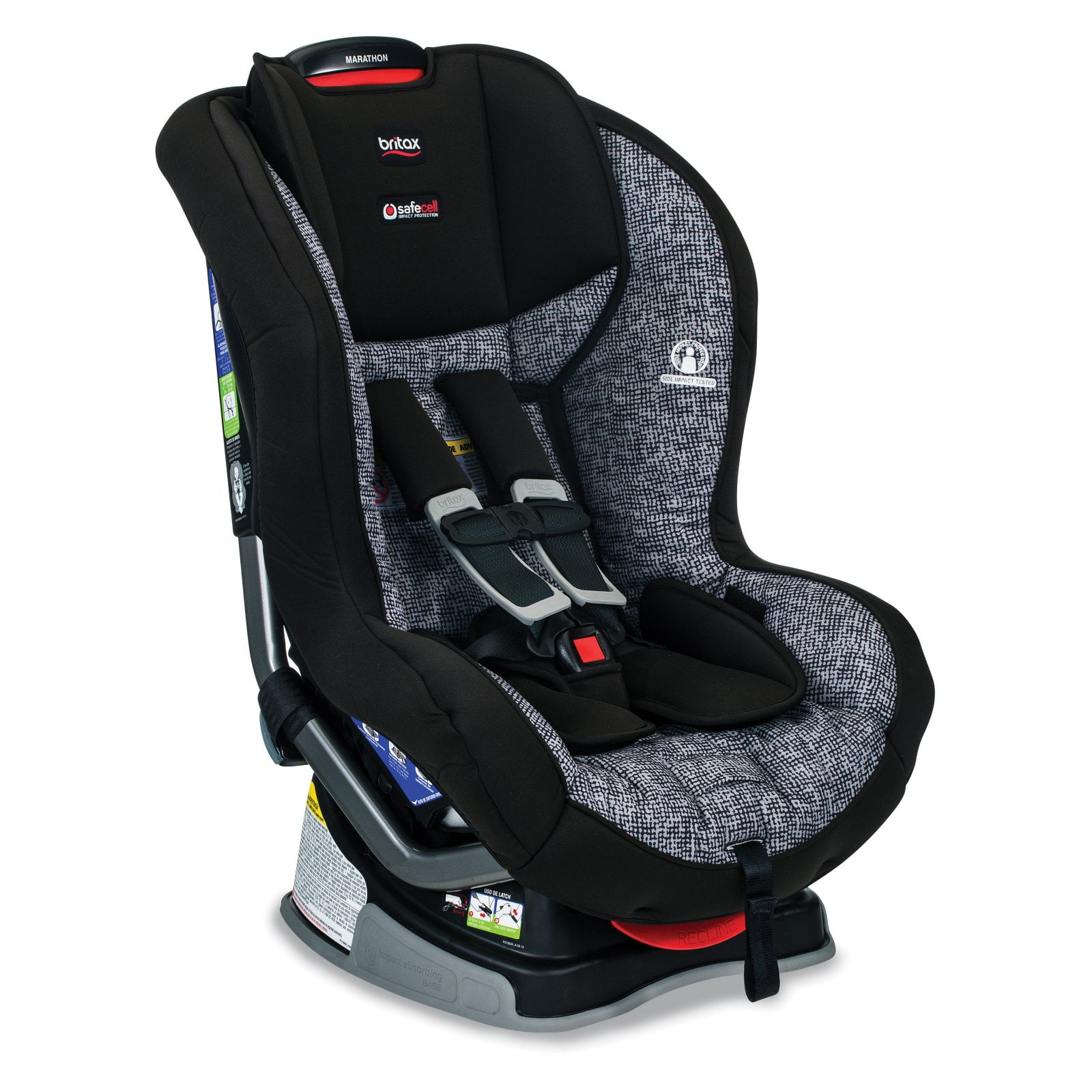 Britax Marathon G4 1 Convertible Car Seat Silver Cloud Com