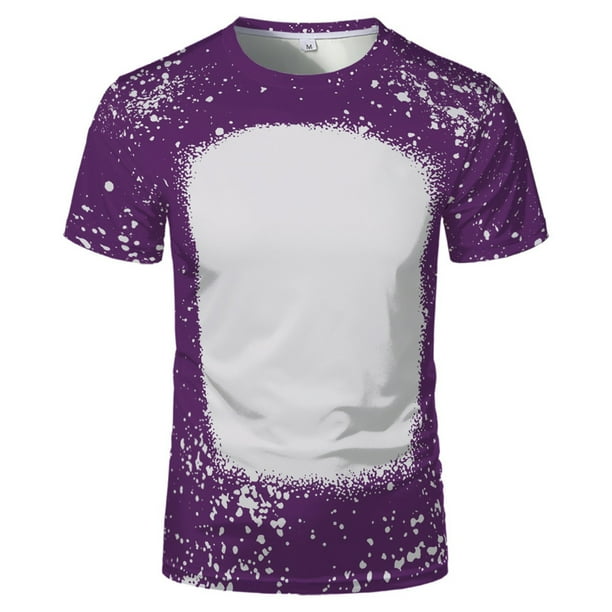 US Size Large Blank Custom T-shirt Heat Transfer Heat Sublimation Short Sleeve M