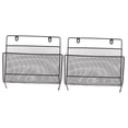 thumbnail image 4 of MLINS 2pcs Wall Mounted Storage Shelf Wall Sundries Organizing Rack Wall Magazine Holder, 4 of 8
