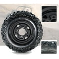 thumbnail image 5 of Telyswee 2 Pack 25x8-12 ATV Tires 6 Ply All-Terrain Tire with 12" Rim, PCD 4x136mm, 4 Lug Hole, 3.5+2.5 Offset for ATV UTV Trail Off-Road Mud Sand Terrain, 5 of 7