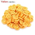 thumbnail image 1 of 100Pcs Non-Slip Finger Cots Finger Cover Rubber Gloves Fingertips Gloves, 1 of 6