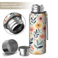 thumbnail image 2 of 20 Oz Pioneer Flower Coffee Tumbler Double Wall Insulated Stainless Steel Water Bottle | Metal Reusable Thermoses Flask with Cup Cap | Leak & Sweat Proof with Anti-Dust Lid, 2 of 7