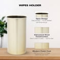 thumbnail image 4 of TEKHEUTEN Wipe Holder for Kitchen/Bathroom Counter, Disinfectant Wipe Container, Modern Kitchen Decor, Vintage Countertop Wipe Storage Organizer Caddy, with Gold Finish, 4 of 7