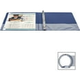 thumbnail image 5 of Business Source Basic Round Ring Binders - 1/2" Binder Capacity - Letter - 8 1/2" X 11" Sheet Size - 125 Sheet Capacity - 3 X Round Ring Fastener(s) - Internal Pocket(s) - Chipboard, Polypropylene -, 5 of 10