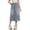 P48 Blue, variant on Tfken Daily Wear Soft Skirts Girls Trendy Holiday Denim Skirts With Pockets Elastic Waist Loose Fit Fashion Child Breathable Clothes Size 4-5 Years