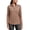 Khaki, variant on Long Sleeve Workout Top for Women 1/4 Zip Pullover Lightweight Yoga Gym Shirt V Neck Running Tops Loose Fit