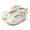 White, variant on Liyamei Baby Girls First Walking Shoes Shiny Leather Bowknot Shoes Soft Sole Toddler Dress Shoes Girls Dress Sandals Size Black 0-6 Months