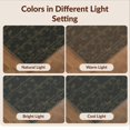 thumbnail image 7 of Design&I 6'x9' Washable Area Rug Sleek Flatweave Pet Friendly Bamboo Snake Sofa Vintage Boho Bird Motif Gothic Scroll Border for Queen Size Bedroom, Under Bed, 7 of 7