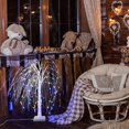 thumbnail image 2 of Glowing Willow Christmas Lights Holiday Gift Dual Power 8 Flicker Modes Party Colorful Tree Decoration Willow Tree Lights, 2 of 17