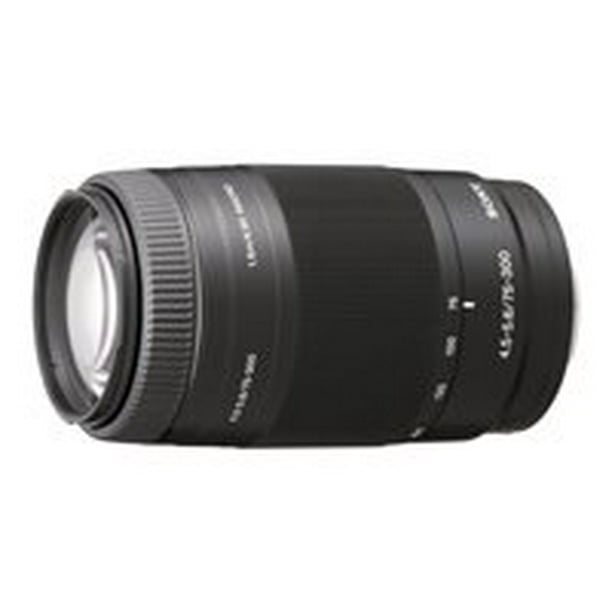 Sony SAL75300 75300mm f/4.55.6 Telephoto Zoom Lens for Sony Alpha