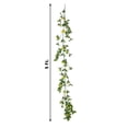thumbnail image 2 of BalsaCircle 5 feet Yellow Silk Daisy Flowers Garland Magnolia Leaves Hanging Vine Wedding, 2 of 8