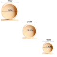 thumbnail image 2 of Mice Natural Wooden Hedgehogs Roller Running Exercise Wheel Hamsters 15CM, 2 of 8