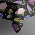 thumbnail image 5 of Pioneer Flower Floral Print Pattern Square Tablecloth, Waterproof Wipeable Spillproof Washable Table Cover for Home Kitchen Party Decor, 52"x52", 5 of 6