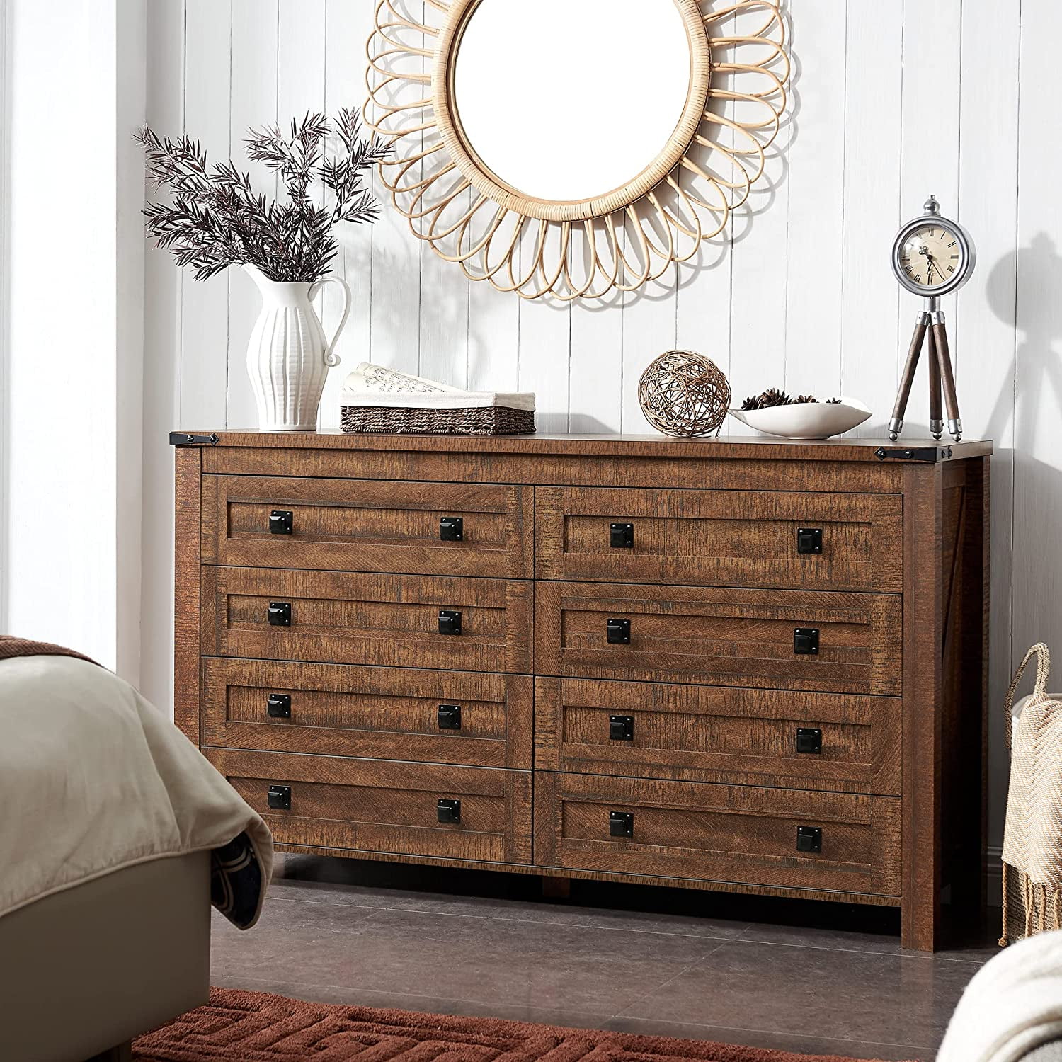 Small 8 Drawer Dresser – Rustic Furniture Saving Place