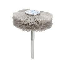 Abrasive Nylon Wheel Brush 320 Grits with 1/4-inch Shank for Polish Grinder